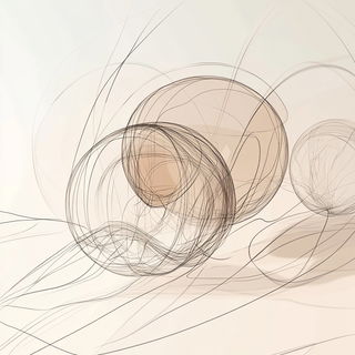 Mythotype style, Midjourney V6.1: abstract 3D render