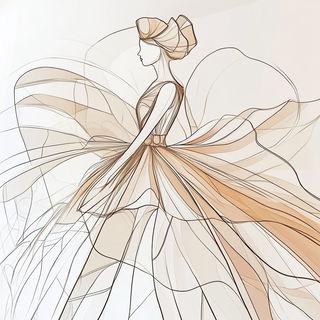 Mythotype style, Midjourney V6.1: haute-couture fashion outfit