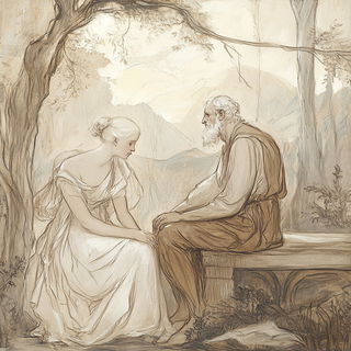 Mythotype style, Midjourney V6.1: classical 18th-century oil painting