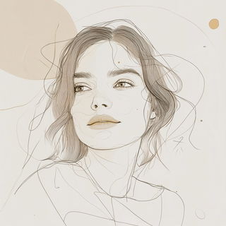 Mythotype style, Midjourney V6.1: photographic portrait of female protagonist