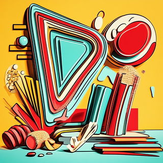 Tealstrike style, Midjourney V6.1: abstract 3D render