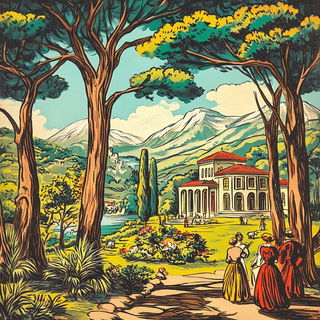 Tealstrike style, Midjourney V6.1: classical 18th-century oil painting