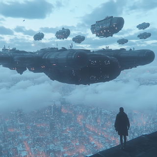 Masquerade Woodglyph style, Midjourney V6.1: cinematic shot from sci-fi movie