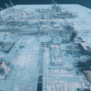 Masquerade Woodglyph style, Midjourney V6.1: technical infrastructure blueprint schematics