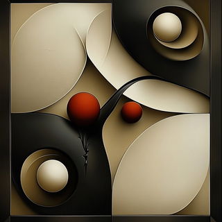 Baroque Terra Tableau style, Midjourney V6.1: creative pattern composition