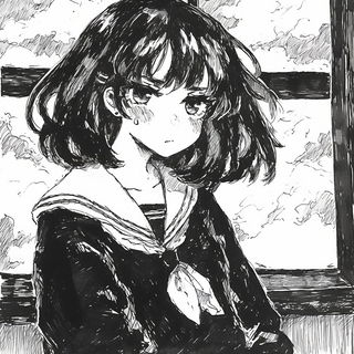 Panelmation style, Midjourney V6.1: black-and-white manga comic strip