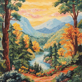 Panelmation style, Midjourney V6.1: classical 18th-century oil painting