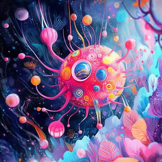 Inkframe Aviary style, Midjourney V6.1: abstract 3D render