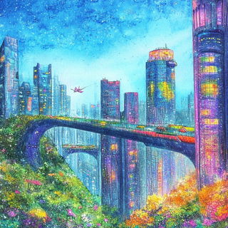 Panelgrim style, Midjourney V6.1: megacity with futuristic bioarchitecture