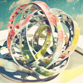 Painted Escarpmentia style, Midjourney V6.1: abstract 3D render