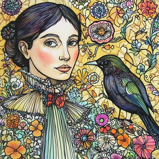 Caleidoballet style, Midjourney V6.1: traditional folk art
