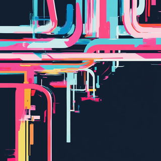 Fluxenamel style, Midjourney V6.1: technical infrastructure blueprint schematics