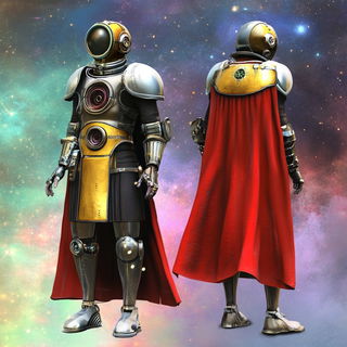 Hardshadow Stillworld style, Midjourney V6.1: concept art character design of retropunk steam knight