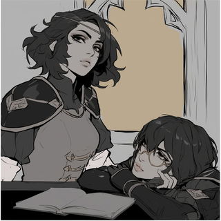 Kaleidostitch style, Midjourney V6.1: black-and-white manga comic strip