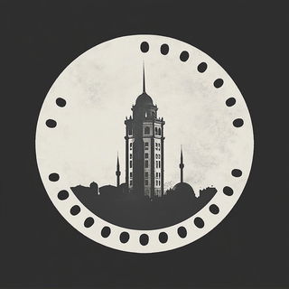 Phytomorph style, Midjourney V6.1: bold minimalist logo design for Istanbul city municipal services