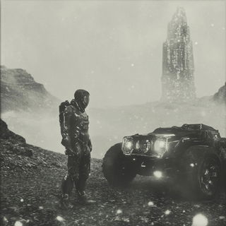 Phytomorph style, Midjourney V6.1: cinematic shot from sci-fi movie