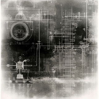 Phytomorph style, Midjourney V6.1: technical infrastructure blueprint schematics