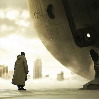 Cutout Sun Census style, Midjourney V6.1: cinematic shot from sci-fi movie