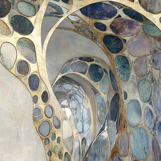Herbarium Solis style, Midjourney V6.1: abstract 3D render