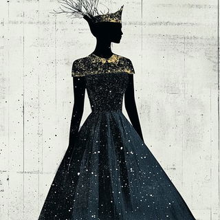Occluded Front style, Midjourney V6.1: haute-couture fashion outfit
