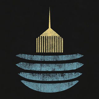 Occluded Front style, Midjourney V6.1: bold minimalist logo design for Istanbul city municipal services