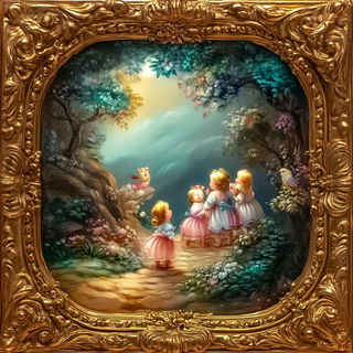 Tungstenway style, Midjourney V6.1: classical 18th-century oil painting