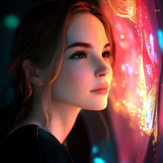 Tungstenway style, Midjourney V6.1: photographic portrait of female protagonist