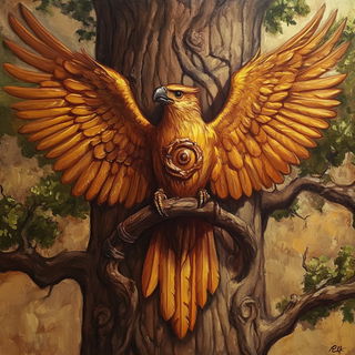 Mythomeadow style, Midjourney V6.1: traditional folk art