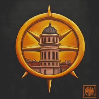 Mythomeadow style, Midjourney V6.1: bold minimalist logo design for Istanbul city municipal services