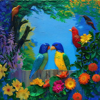 Solarized Undertow style, Midjourney V6.1: traditional folk art