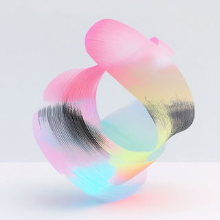 Cinemabind style, Midjourney V6.1: abstract 3D render