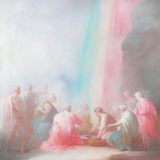 Cinemabind style, Midjourney V6.1: classical 18th-century oil painting