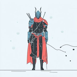 Aeroforge style, Midjourney V6.1: concept art character design of retropunk steam knight