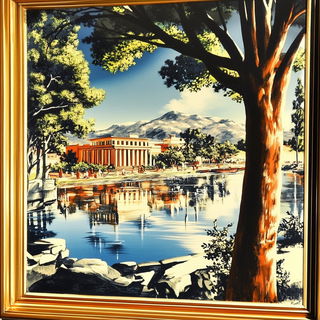Arcbandoff style, Midjourney V6.1: classical 18th-century oil painting