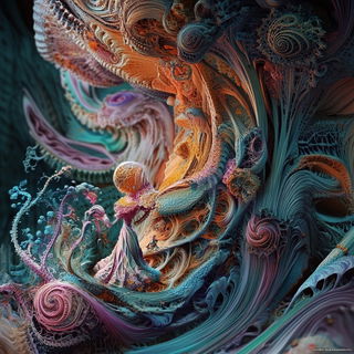 Pyromalachite style, Midjourney V6.1: retro fairy-tale illustration