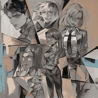 Ornamentography style, Midjourney V6.1: black-and-white manga comic strip