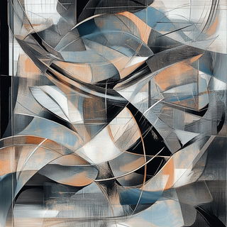 Ornamentography style, Midjourney V6.1: creative pattern composition