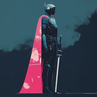Mortise Manga style, Midjourney V6.1: concept art character design of retropunk steam knight