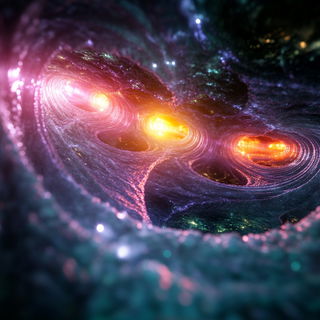 Manuscriptalism style, Midjourney V6.1: abstract 3D render