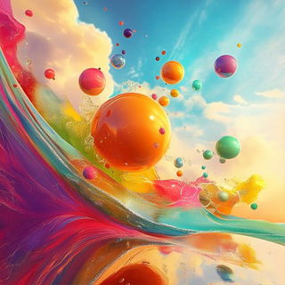Cliffcomic style, Midjourney V6.1: abstract 3D render