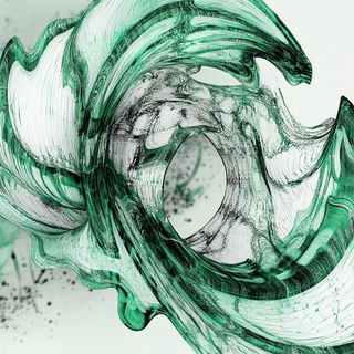 Emblemarch style, Midjourney V6.1: abstract 3D render