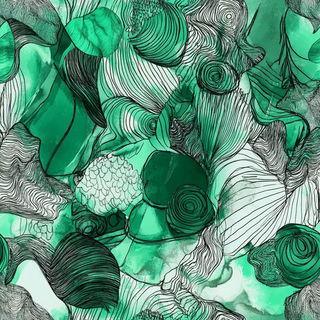 Emblemarch style, Midjourney V6.1: creative pattern composition