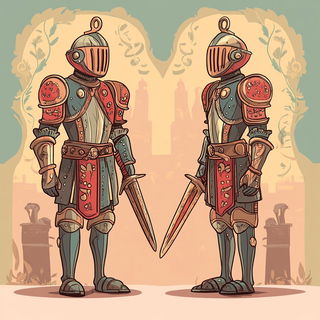 Railcloud Geology style, Midjourney V6.1: concept art character design of retropunk steam knight