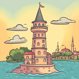 Railcloud Geology style, Midjourney V6.1: bold minimalist logo design for Istanbul city municipal services