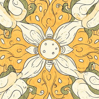 Velvetjoin style, Midjourney V6.1: creative pattern composition