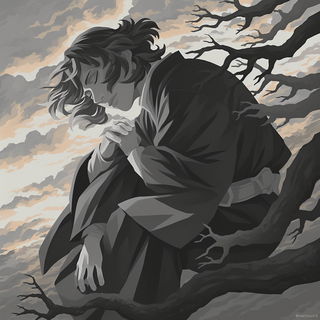 Animeglo style, Midjourney V6.1: black-and-white manga comic strip