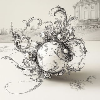 Pastelwood style, Midjourney V6.1: abstract 3D render
