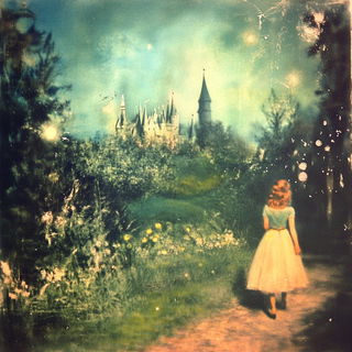 Gloamgraft style, Midjourney V6.1: retro fairy-tale illustration