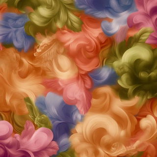 Concrete Warpism style, Midjourney V6.1: creative pattern composition