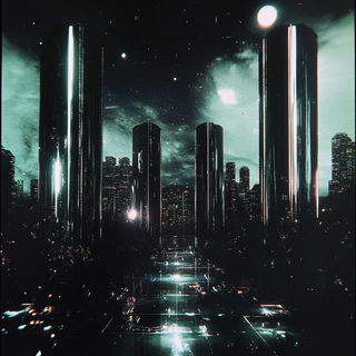 Mecanicalia style, Midjourney V6.1: megacity with futuristic bioarchitecture